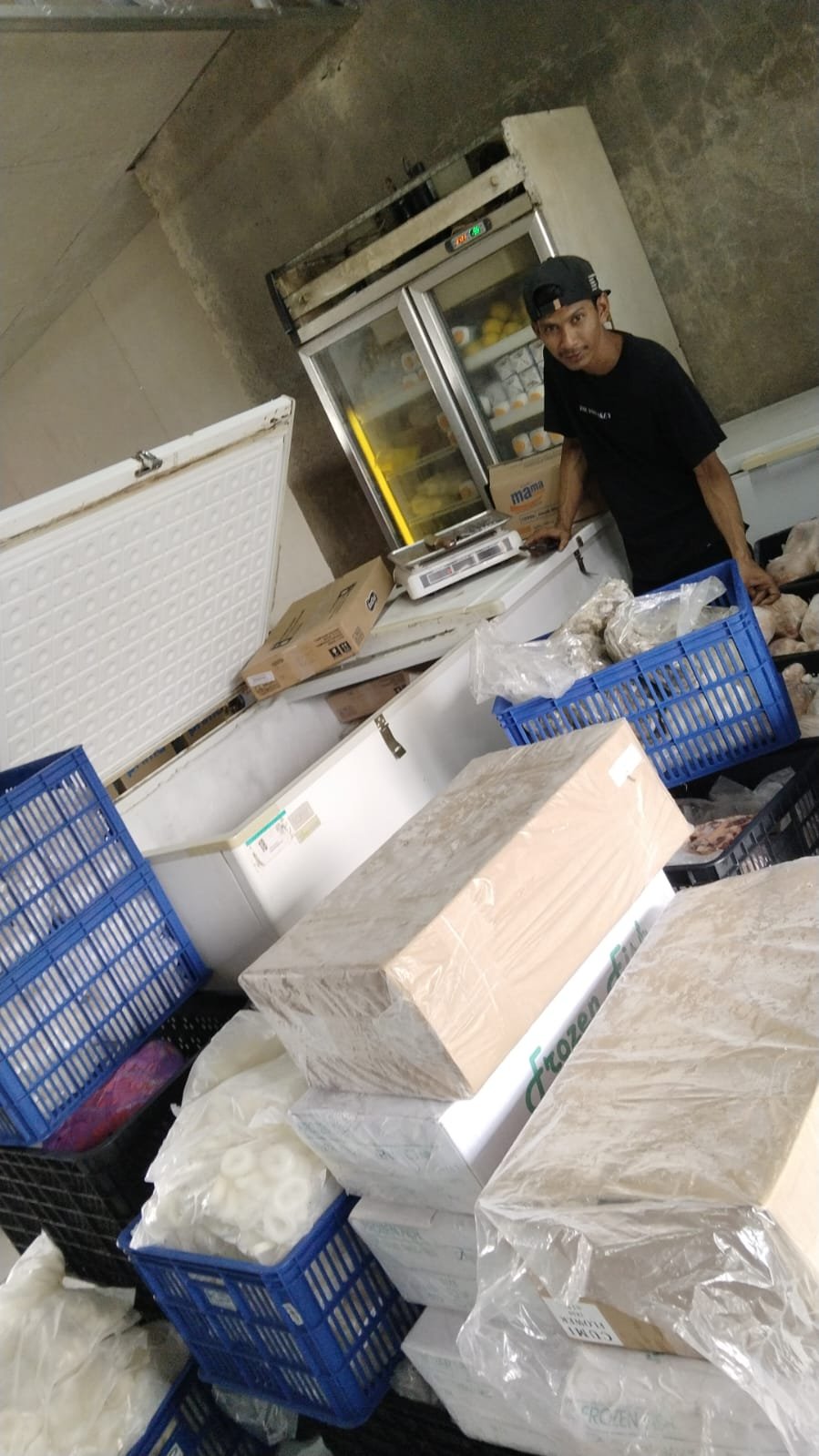 Dokumentasi pengiriman sayap ayam ke pelanggan HORECA