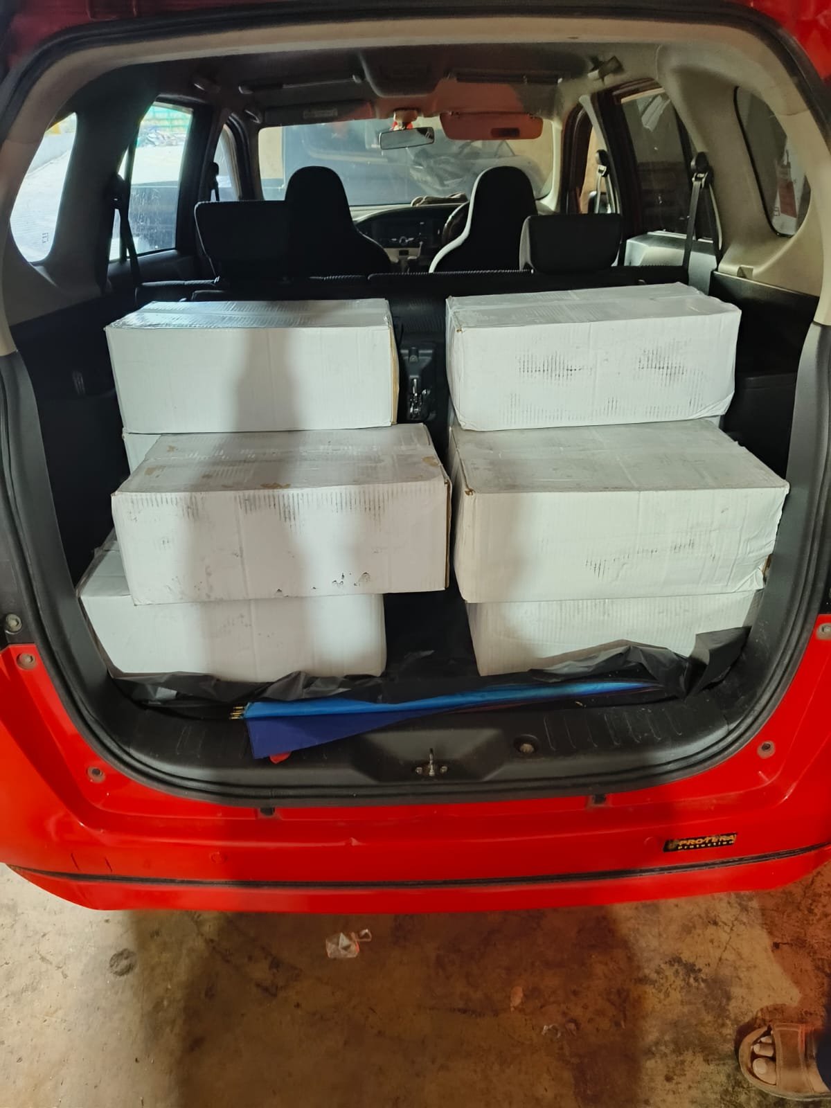 Dokumentasi pengiriman sayap ayam ke pelanggan HORECA