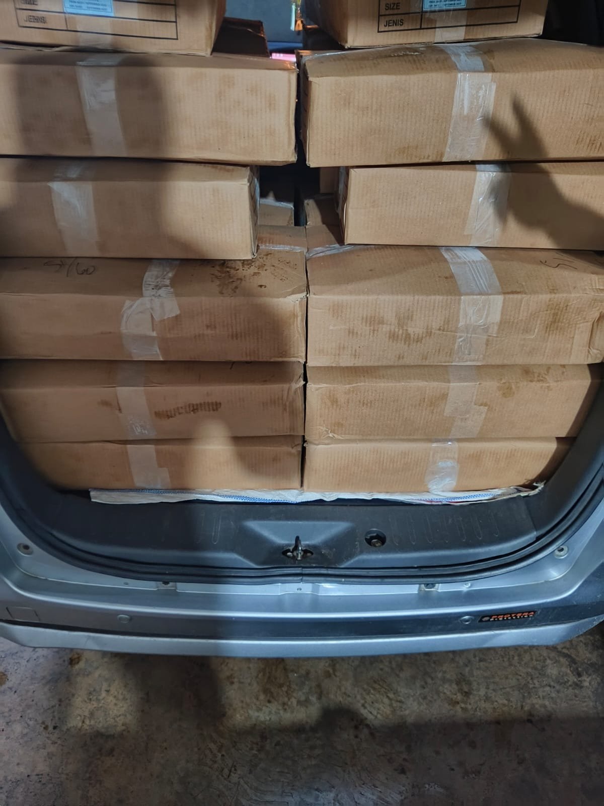 Dokumentasi pengiriman sayap ayam ke pelanggan HORECA
