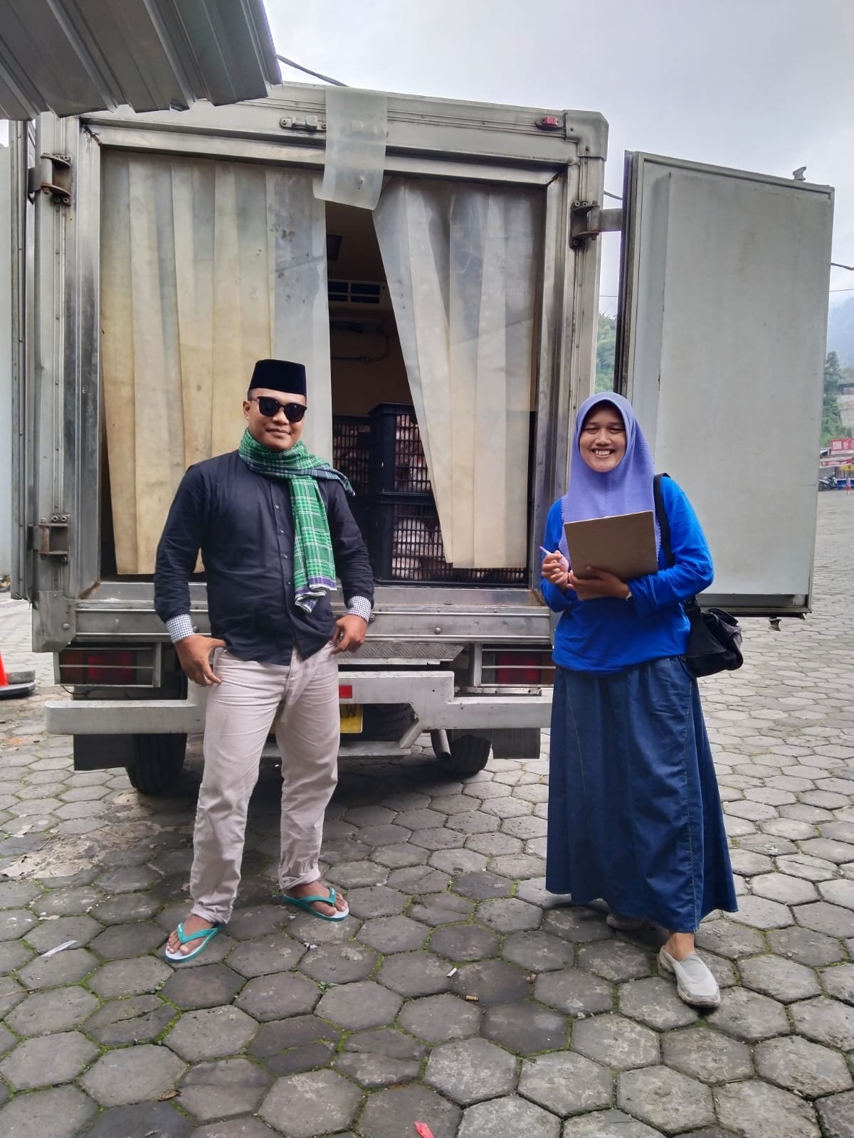 Dokumentasi pengiriman sayap ayam ke pelanggan HORECA